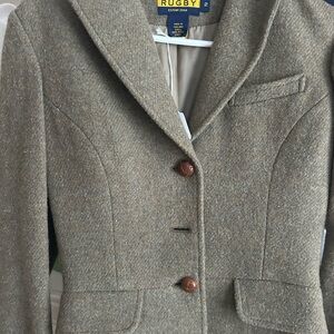 Women’s Ralph Lauren Rugby Tweed Long Blazer